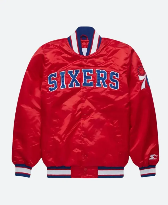 Philadelphia Sixers Starter Varsity Jacket