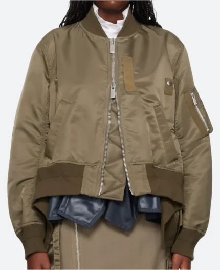 Sacai Bomber Jacket Back Image