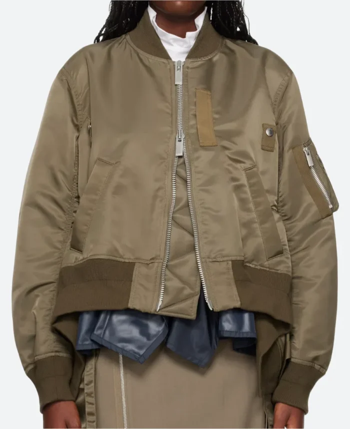 Sacai Bomber Jacket Back Image