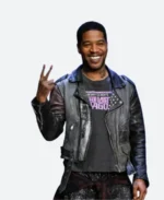 The Tonight Show S12 Kid Cudi Leather Jacket Full Image