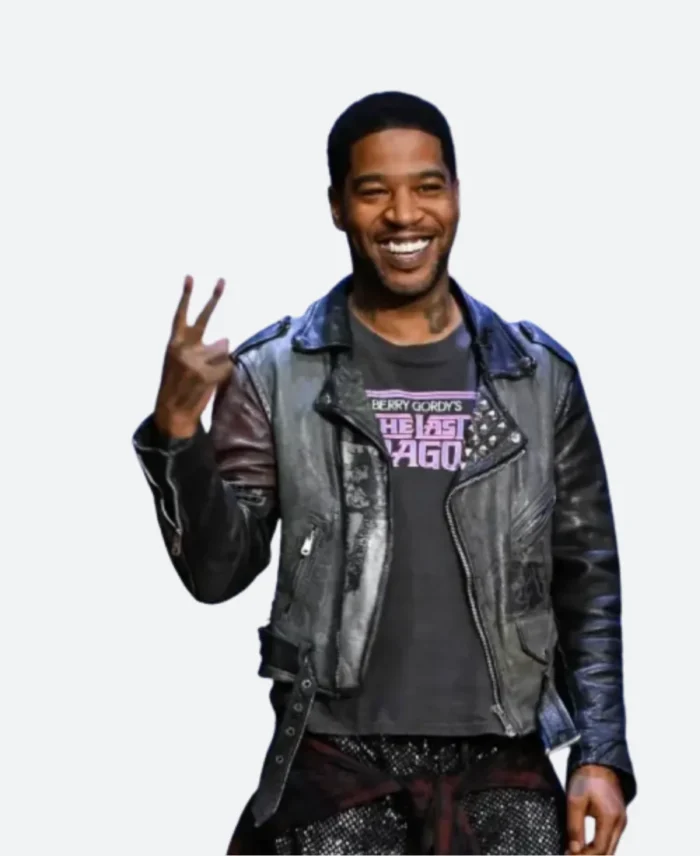 The Tonight Show S12 Kid Cudi Leather Jacket Full Image