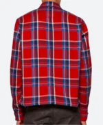 The Voice S27 Adam Levine Plaid Shirt Back Imagewe