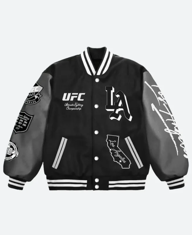 UFC 311 Los Angeles 2025 Varsity Jacket