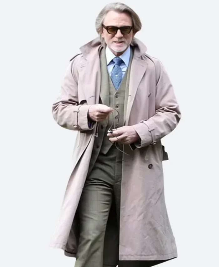 Wake Up Dead Man Benoit Blanc Coat Back image