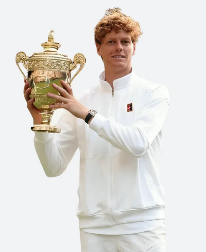 Wimbledon Championships 2025 Jannik Sinner Track Jacket Front Image